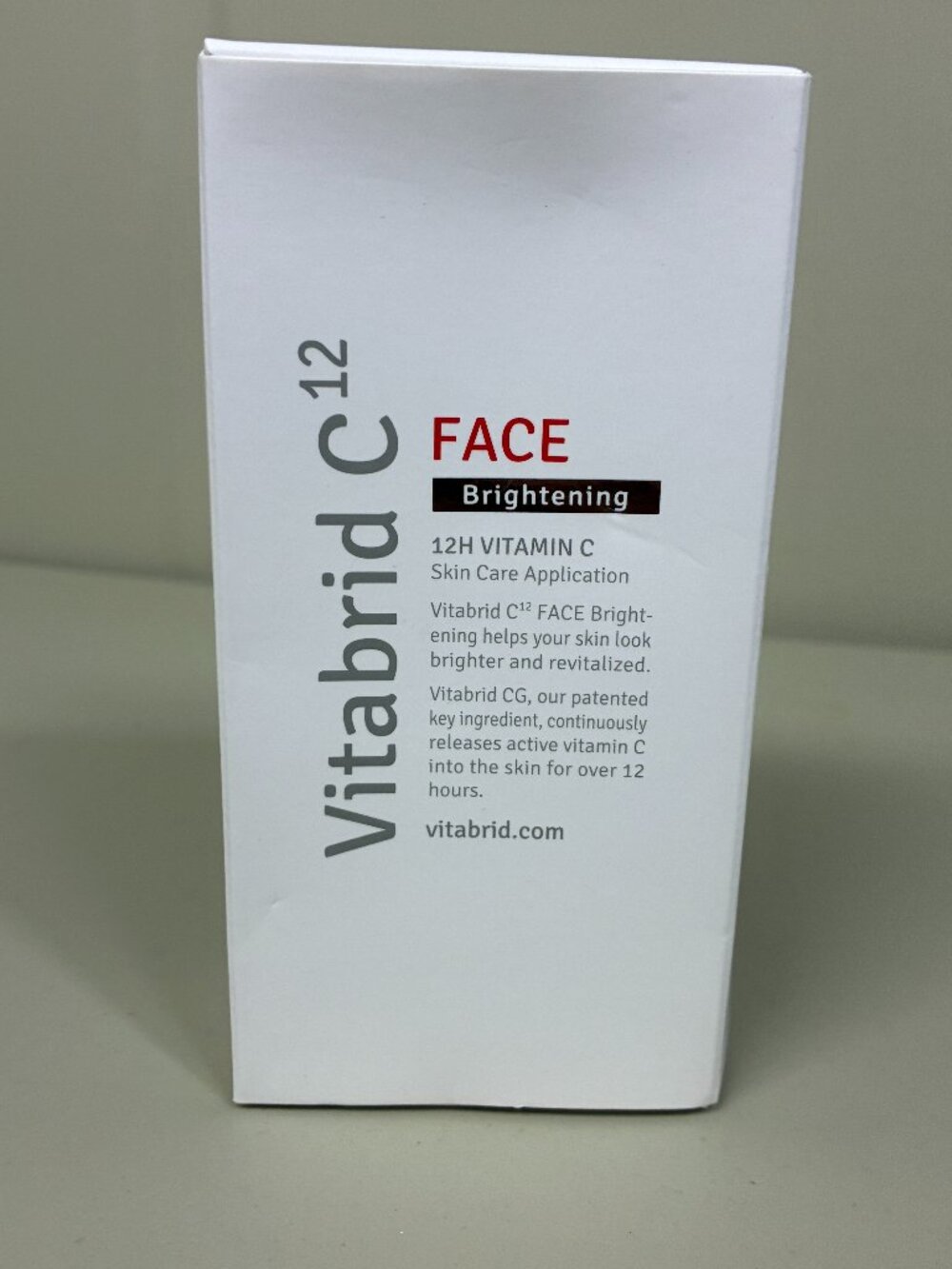 Vitabrid C12 Face Brightening Powder 3g / 0.11oz Vitamin C Niacinamide NEW NIB